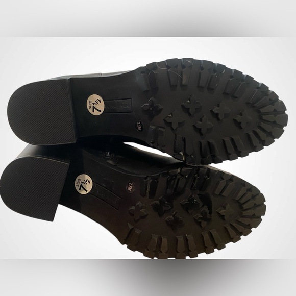 Giani Bernini | GB Kaidyn Black Genuine Leather & Suede Knee High Boots NWOB 7.5 - Picture 10 of 12